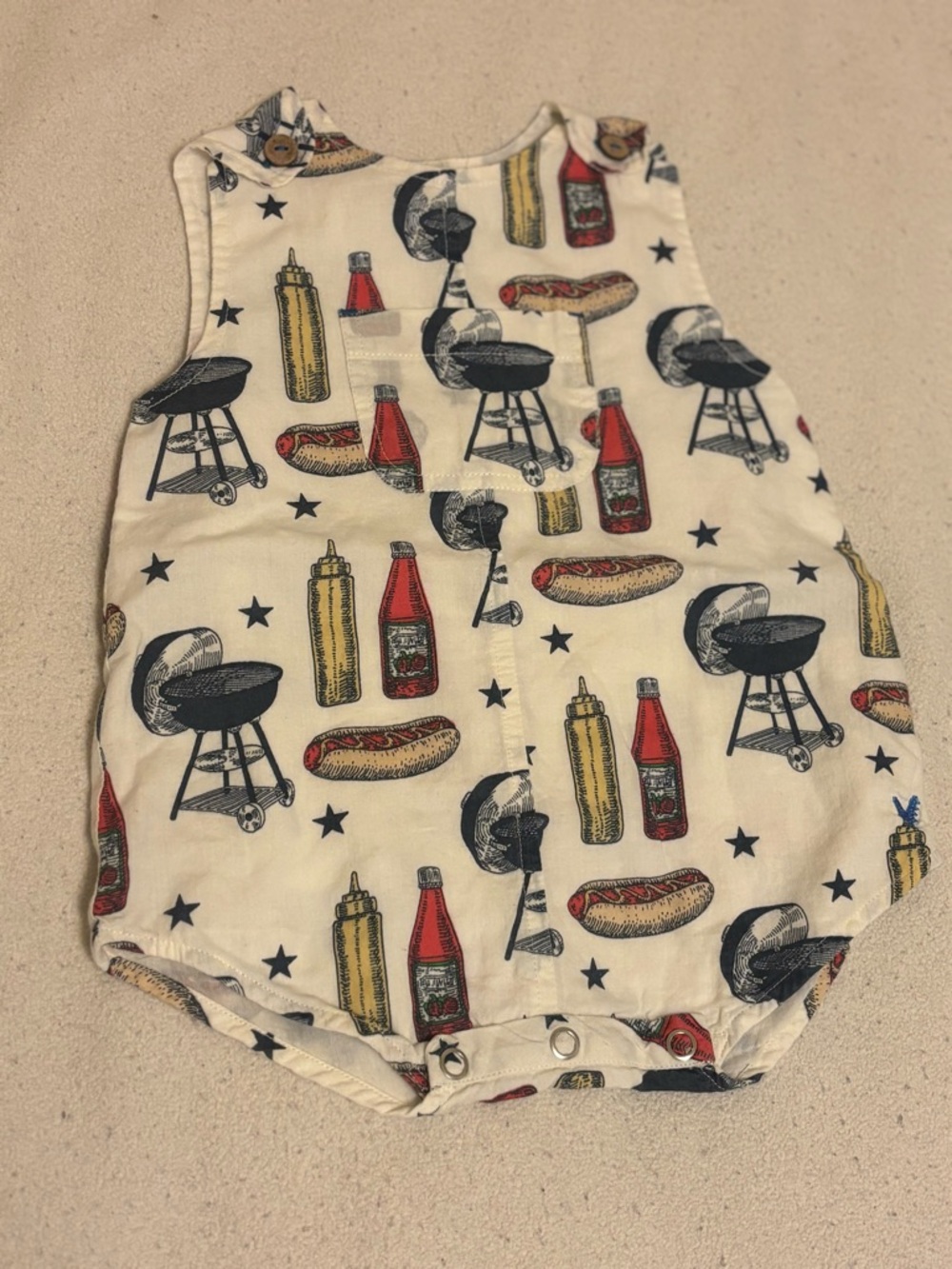Blue Rooster Baby 3-6 months Grilling w Me